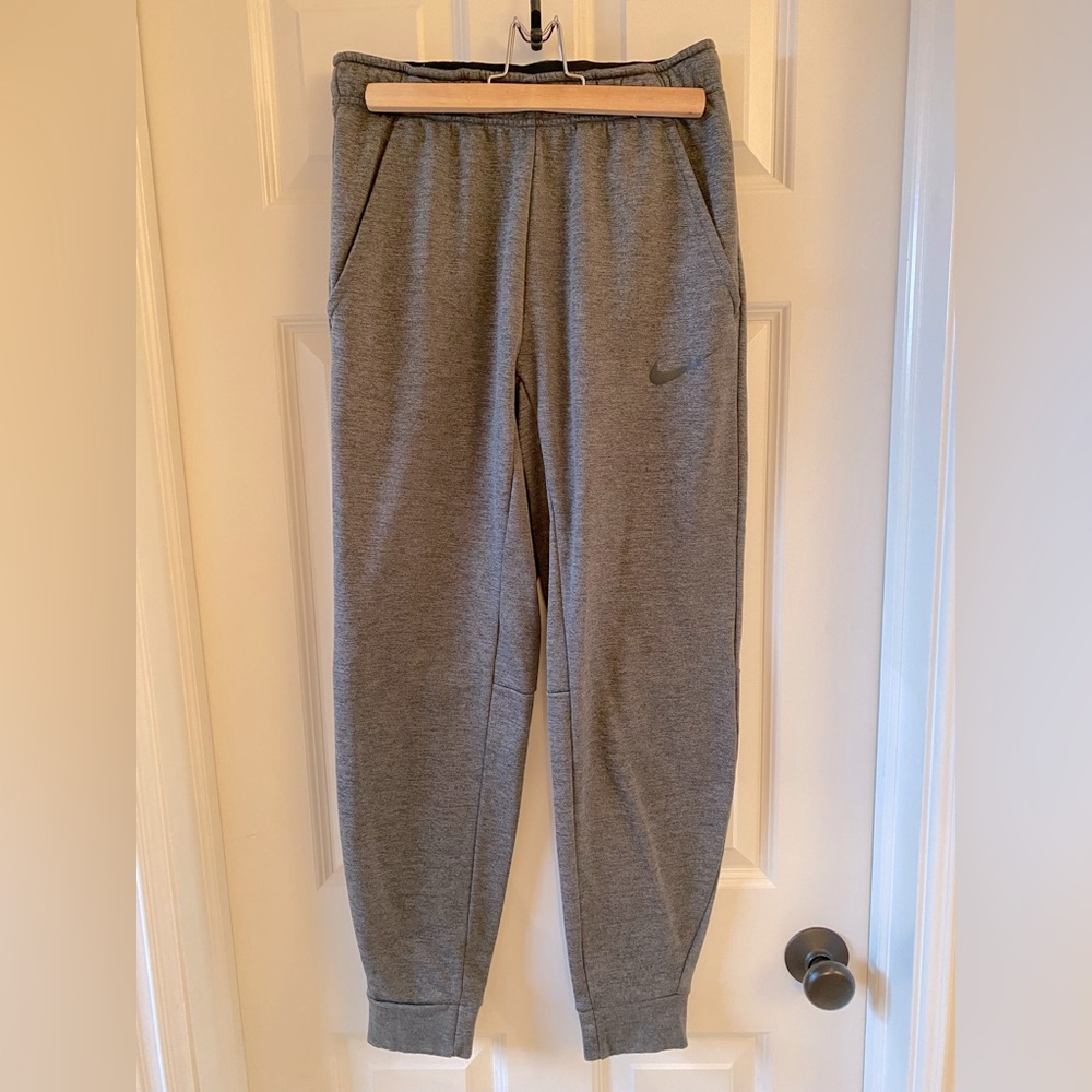 Nike Dri-Fit, charcoal colored joggers